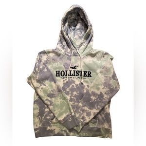 Hollister tie-dye hoodie